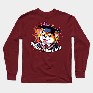 Graduation puppy Long Sleeve T-Shirt